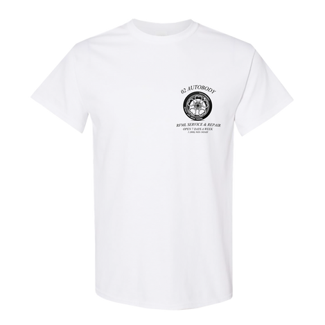 Autobody White T-Shirt